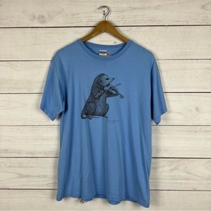 Vintage 1996 Art Violin Music T-Shirt Large